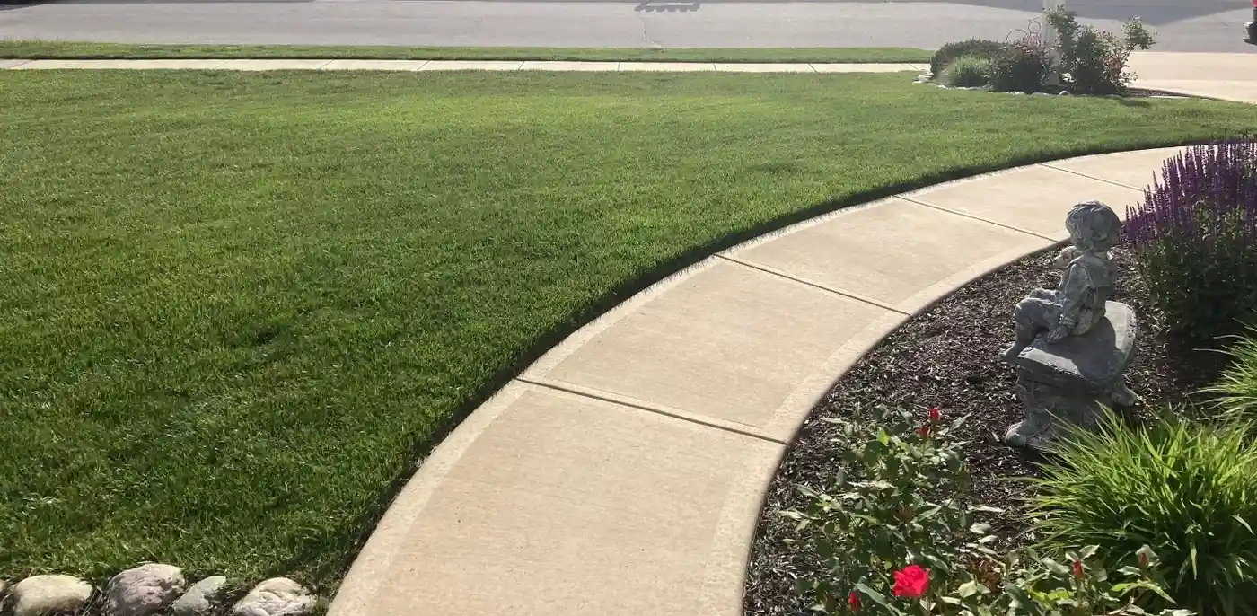 Beautiful landscaped yard 1